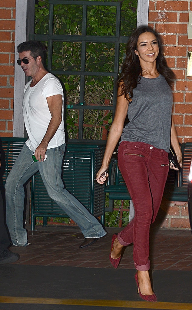 Simon Cowell Spends B-Day With Ex-Girlfriend Terri Seymour - E! Online